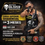 Curso Superior Sequencial de Gestão em Segurança Pública e Privada 3 meses EAD Instituto Oliver