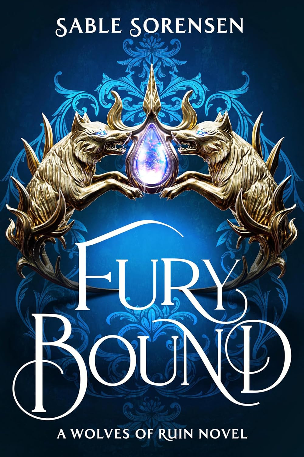 Fury Bound - Sable Sorensen | Dark Fantasy Romance eBook 1 Capa do eBook Fury Bound de Sable Sorensen, romance de fantasia sombria com lobos e vingança