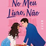 Ilustração de dois escritores românticos colaborando em um estúdio, com cenário de Nova Iorque ao fundo