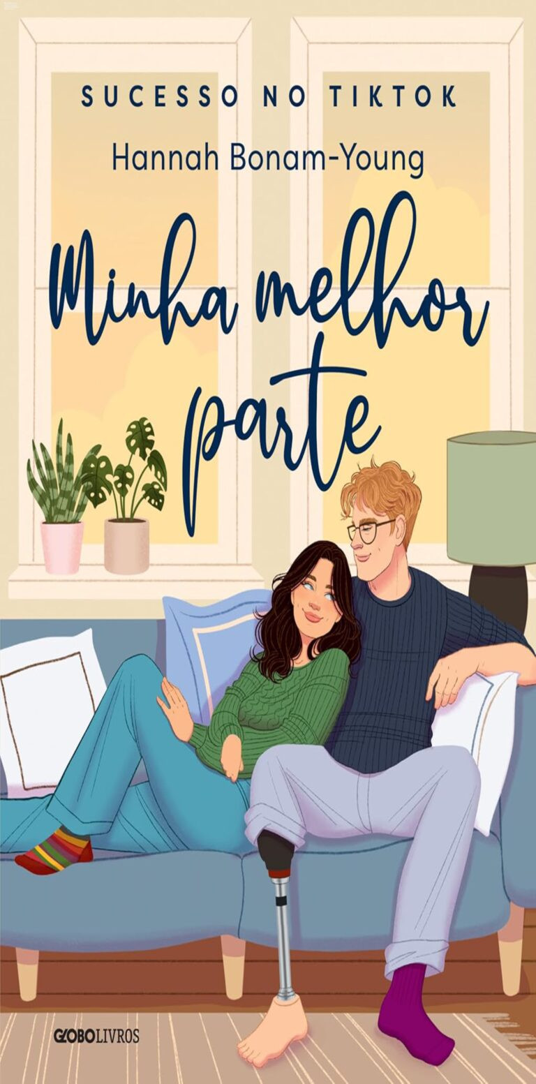 Capa do livro Minha Melhor Parte, romance inclusivo recomendado no BookTok, mostrando protagonistas com deficiência em cenário urbano