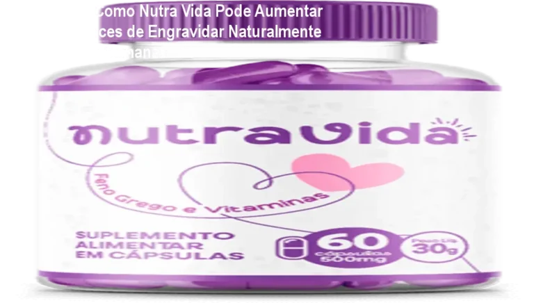 Capa do ebook sobre Nutra Vida – guia completo para melhorar a fertilidade feminina com suplementação natural