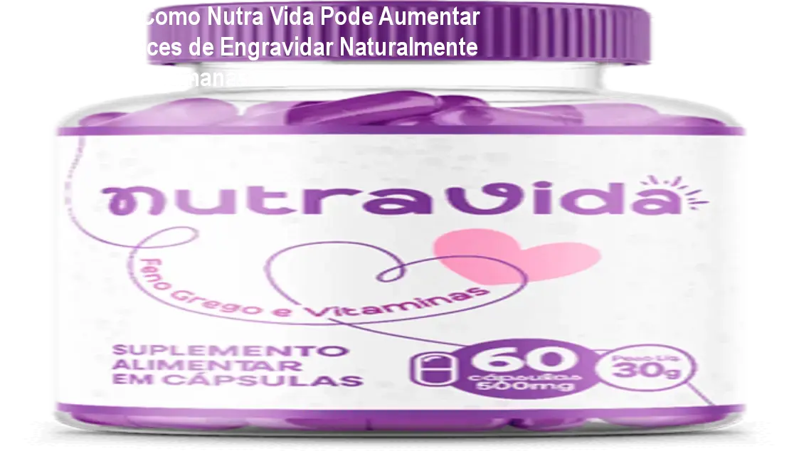 Capa do ebook sobre Nutra Vida – guia completo para melhorar a fertilidade feminina com suplementação natural