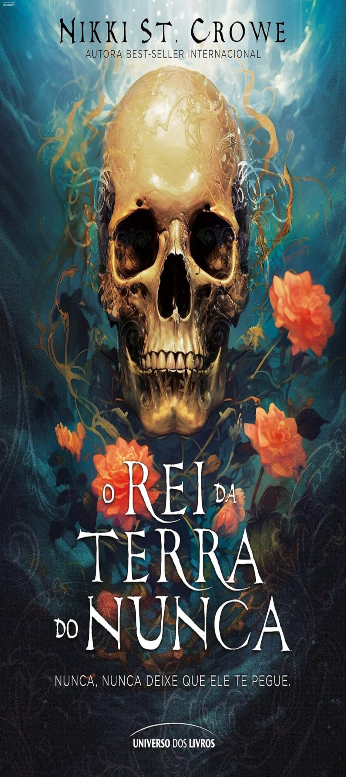 O rei da Terra do Nunca – Dark romance quente, leitura instantânea 1 Capa do livro O rei da Terra do Nunca, dark romance erótico, pronta para leitura instantânea no Kindle