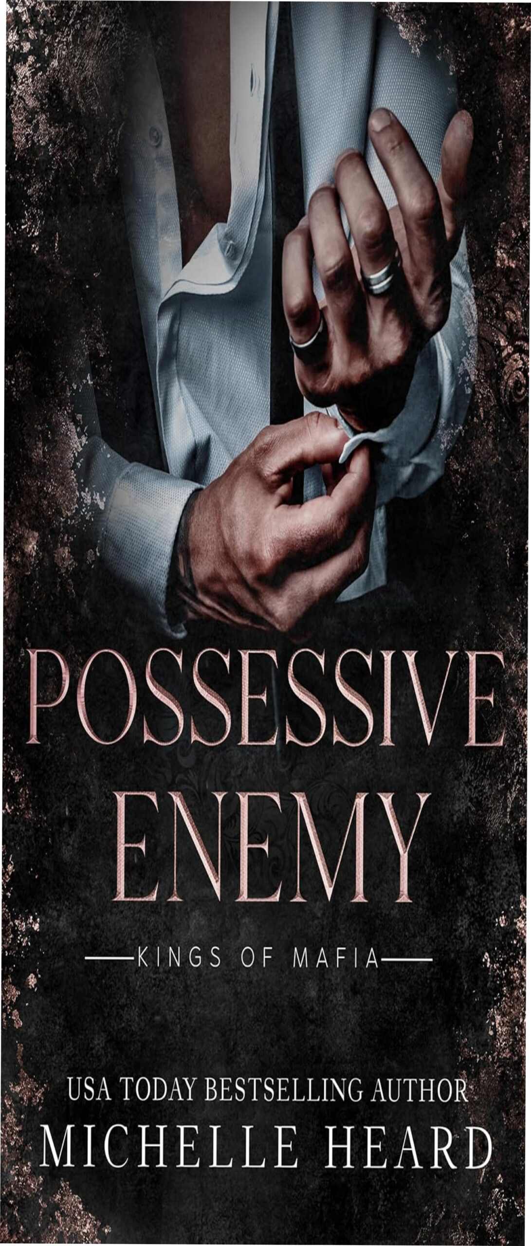 Possessive Enemy: Mafioso Romance Thriller 1 Capa do eBook Possessive Enemy com mapa conceitual de romance mafioso ilustrado