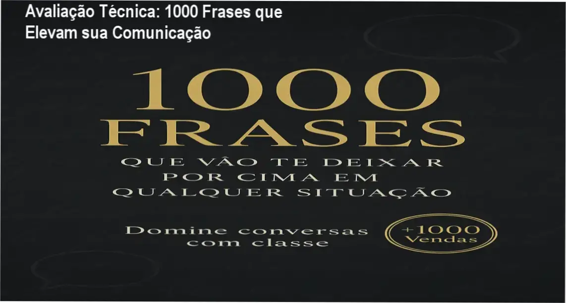 Capa do ebook 1000 Frases de Jean mostrando frases de impacto para melhorar a comunicação
