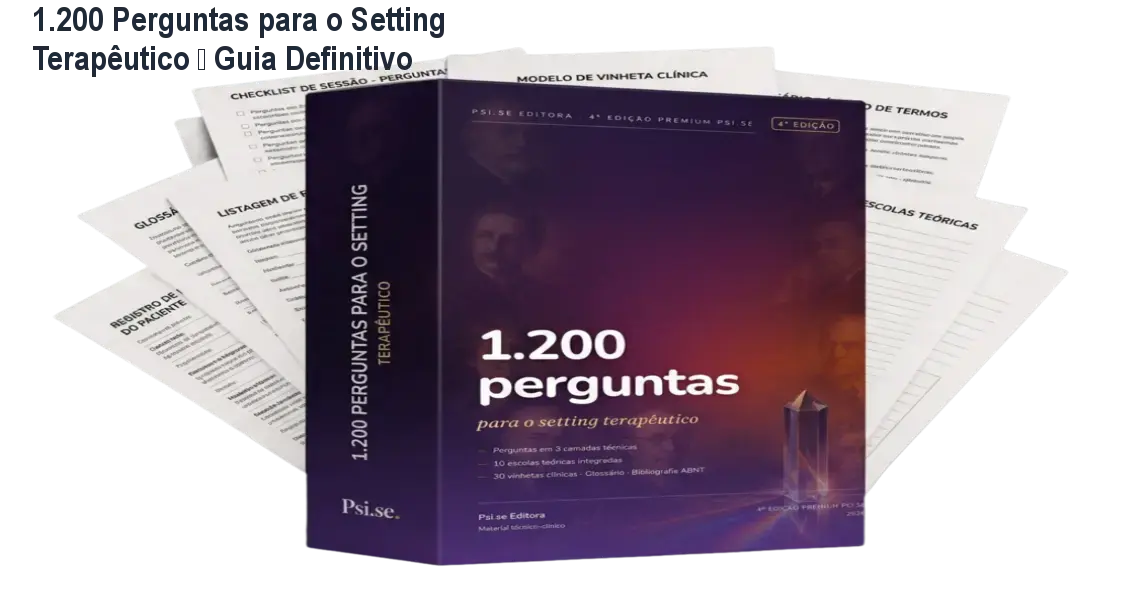1.200 Perguntas para o Setting Terapêutico – Guia Definitivo 1 1.200 Perguntas para o Setting Terapêutico – Guia Definitivo