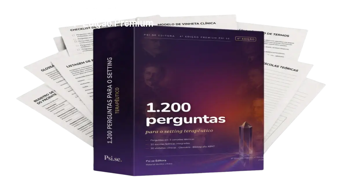 1.200 Perguntas para o Setting Terapêutico – 4ª Edição Premium 1 1.200 Perguntas para o Setting Terapêutico – 4ª Edição Premium