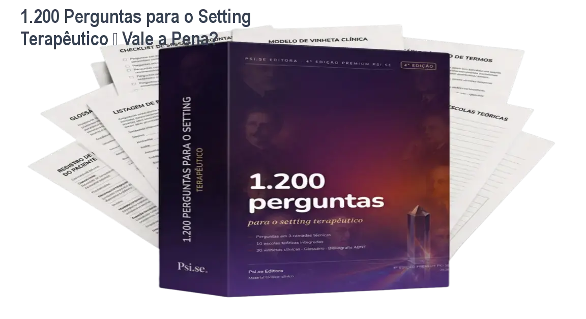 1.200 Perguntas para o Setting Terapêutico – Vale a Pena? 1 1.200 Perguntas para o Setting Terapêutico – Vale a Pena?