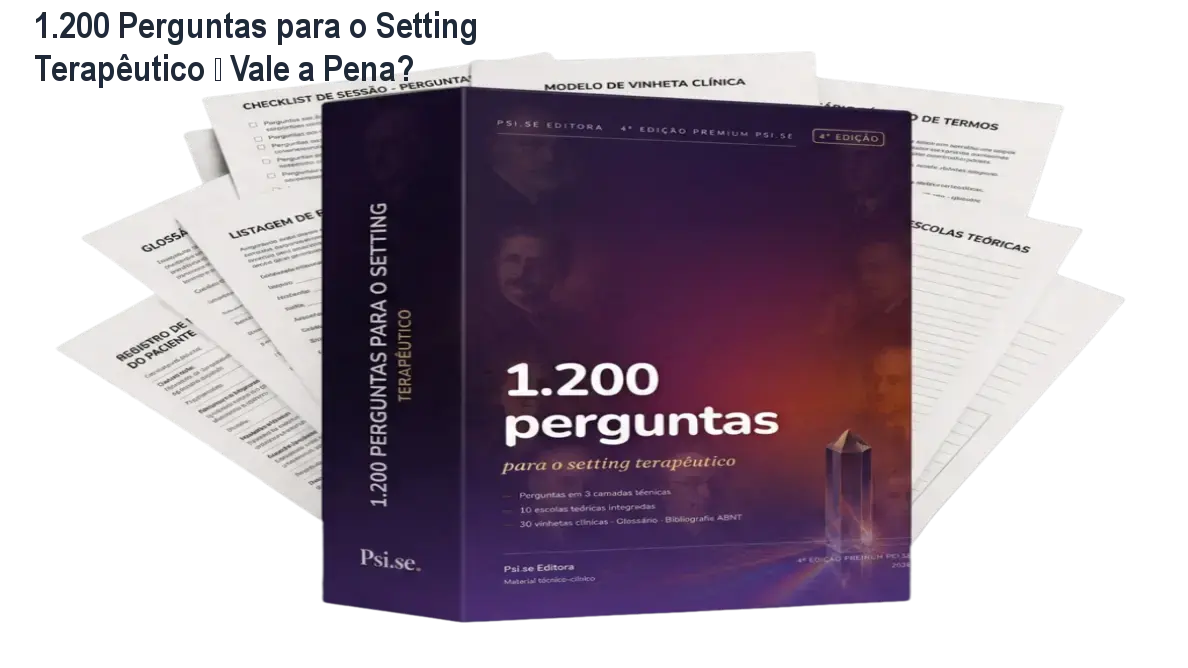 1.200 Perguntas para o Setting Terapêutico – Vale a Pena? 1 1.200 Perguntas para o Setting Terapêutico – Vale a Pena?