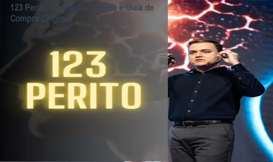 123 Perito: Avaliação Técnica e Guia de Compra Original 1 Imagem ilustrativa do curso 123 Perito mostrando certificação digital e suporte 24h