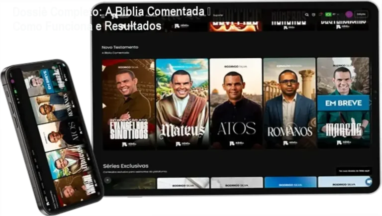Dossiê Completo: A Bíblia Comentada – Como Funciona e Resultados 12 A Bíblia Comentada Prof. Rodrigo Silva – bastidores, funcionamento e visão interna