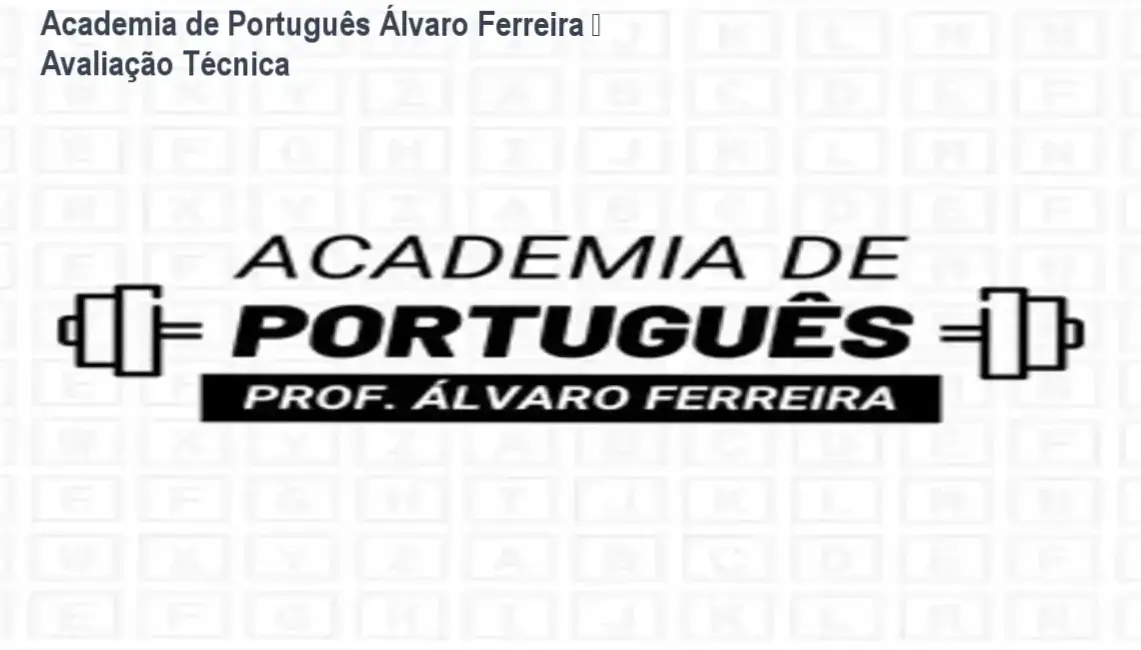 Academia de Português Álvaro Ferreira análise completa
