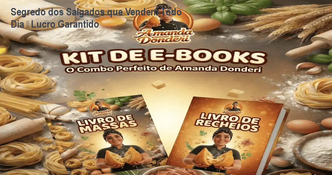 Segredo dos Salgados que Vendem Todo Dia – Lucro Garantido 1 Segredo dos Salgados que Vendem Todo Dia – Lucro Garantido