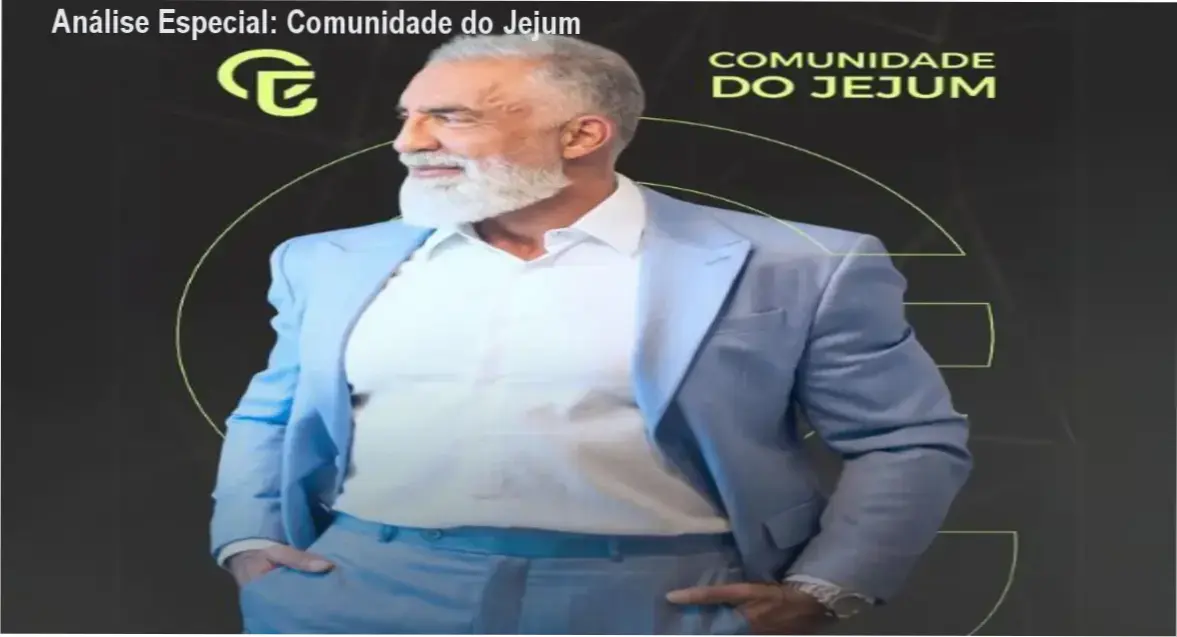 Capa informativa sobre o tema Comunidade do Jejum