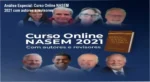 Capa informativa sobre o tema Curso Online NASEM 2021 com autores e revisores