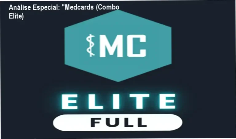 Análise Especial: "Medcards (Combo Elite) 15 Capa informativa sobre o tema "Medcards (Combo Elite)