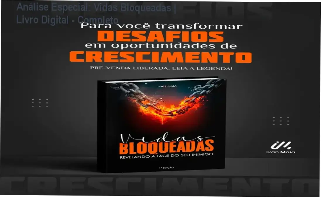 Análise Especial: Vidas Bloqueadas | Livro Digital - Completo 1 Capa informativa sobre o tema Vidas Bloqueadas | Livro Digital - Completo