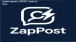 Capa informativa sobre o tema ZAPPOST Criador de Posts