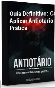 Capa do combo Antiotário mostrando guias de desenvolvimento masculino em ação