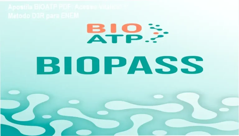 Apostila BIOATP PDF: Acesso Vitalício + Método D3R para ENEM 12 Apostila BIOATP PDF acesso vitalício – método D3R para ENEM