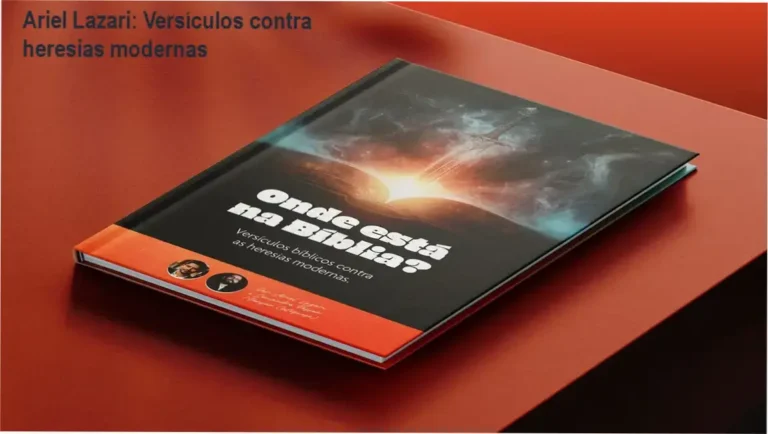 Capa do eBook Onde está na Bíblia de Ariel Lazari, mostrando versículos para debates apologéticos
