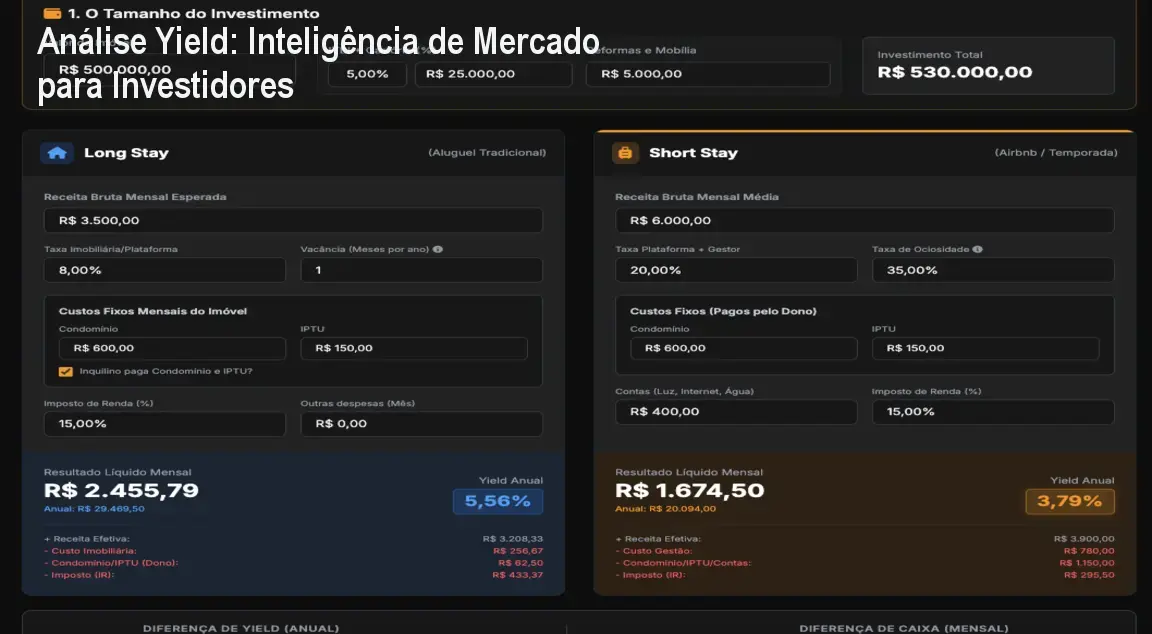 Análise Yield: Inteligência de Mercado para Investidores 1 Análise Yield: Inteligência de Mercado para Investidores