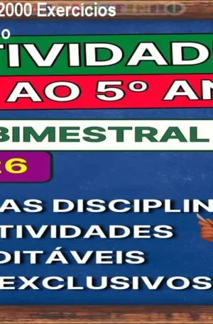 Atividades BNCC 2026: 2000 Exercícios Prontos para 1º ao 5º Ano