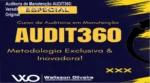 Imagem demonstrando o método AUDIT360 com checklists e rating prontos para auditoria de manutenção industrial