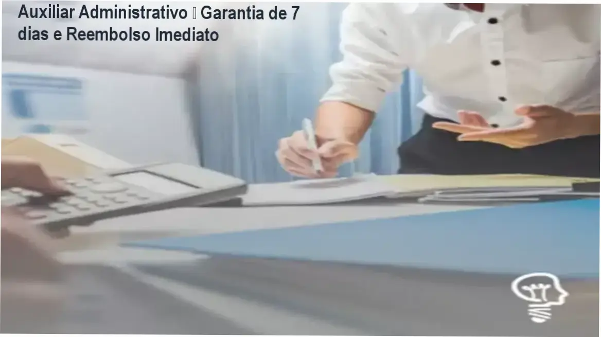 Auxiliar Administrativo Portal Jovem Empreendedor reembolso e garantia