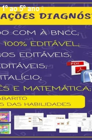 Avaliação Diagnóstica 1º ao 5º ano – Kit Só Escola
