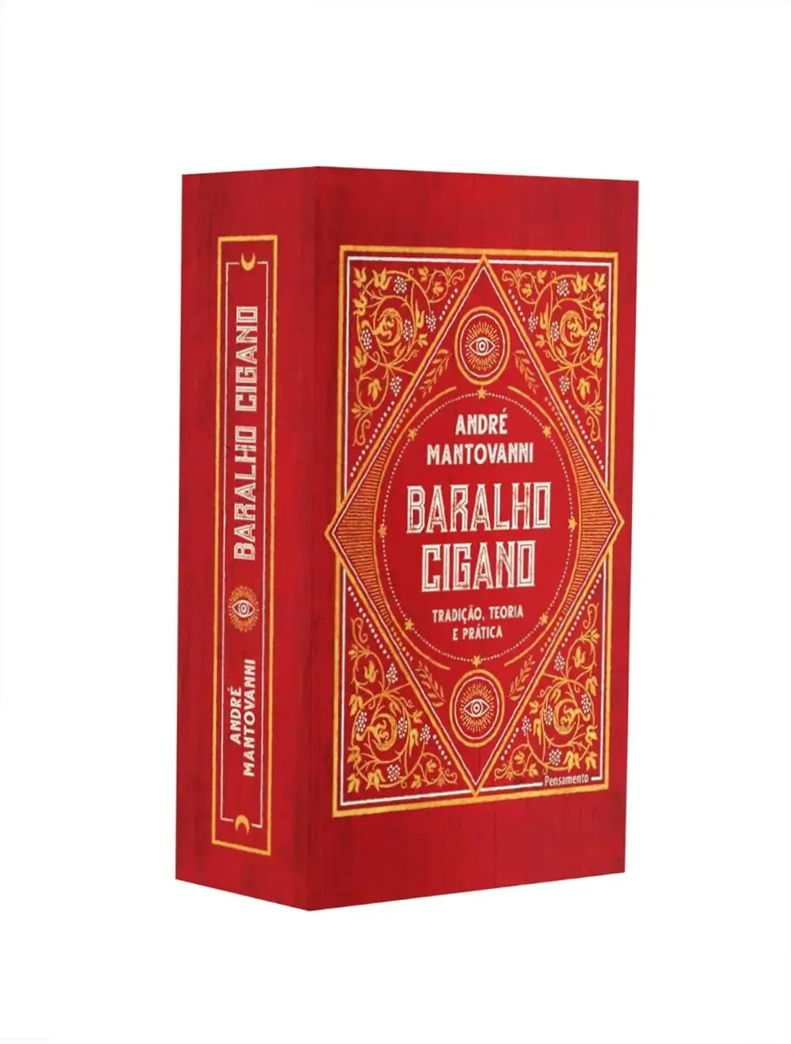 Baralho Cigano Pocket de André Mantovanni com 36 cartas e livro de 296 páginas
