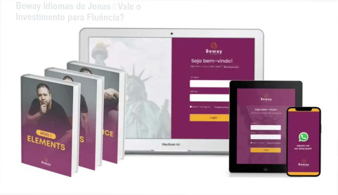 Beway Idiomas de Jonas – Vale o Investimento para Fluência? 1 Beway Idiomas de Jonas – resultados de fluência e aumento salarial com método comprovado