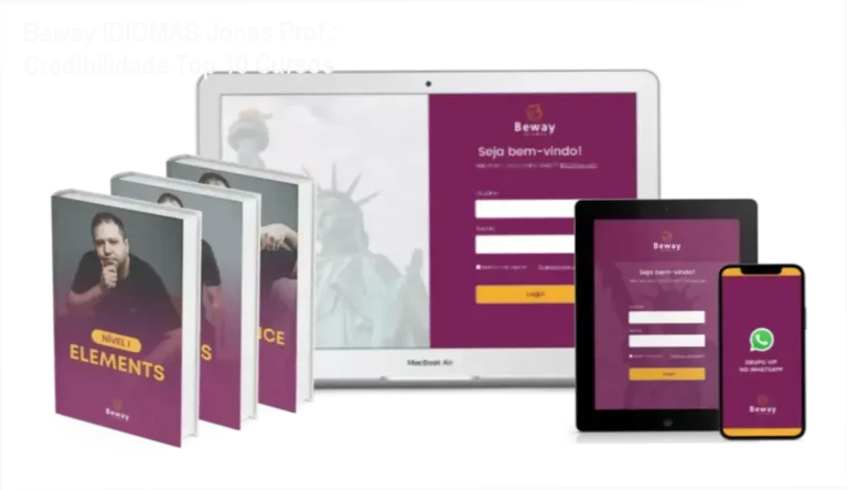 Beway IDIOMAS Jonas Prof.: Credibilidade Top 10 Cursos 18 Beway IDIOMAS Jonas Prof.: custo-benefício e confiança do curso