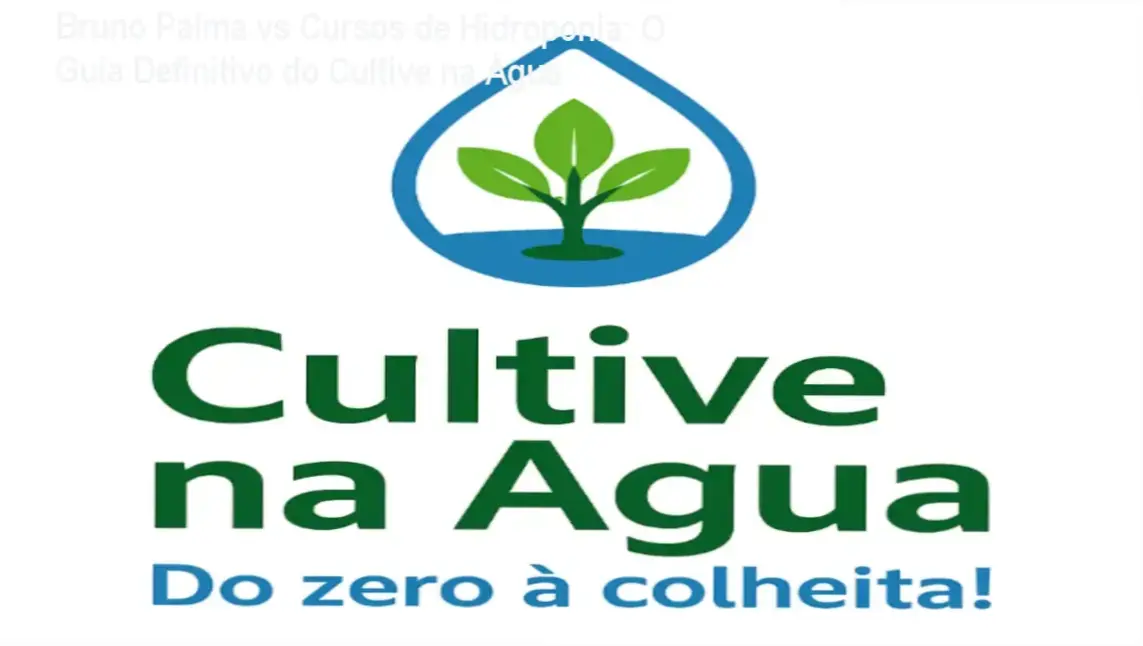 Bruno Palma - Cultive na Água comparação com concorrentes e alternativas