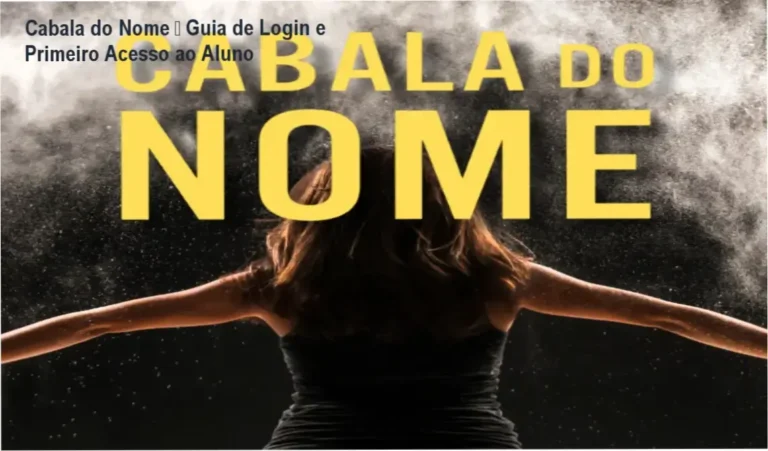 Cabala do Nome Sandra Strauss login área de membros plataforma do aluno