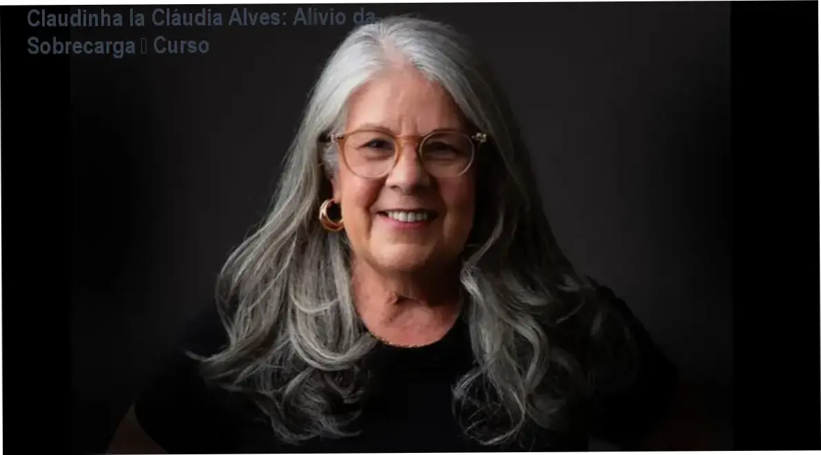 Claudinha Ia Cláudia Alves: Alívio da Sobrecarga – Curso 1 Tela do curso online Cláudia Alves mostrando módulos de cuidado para Alzheimer