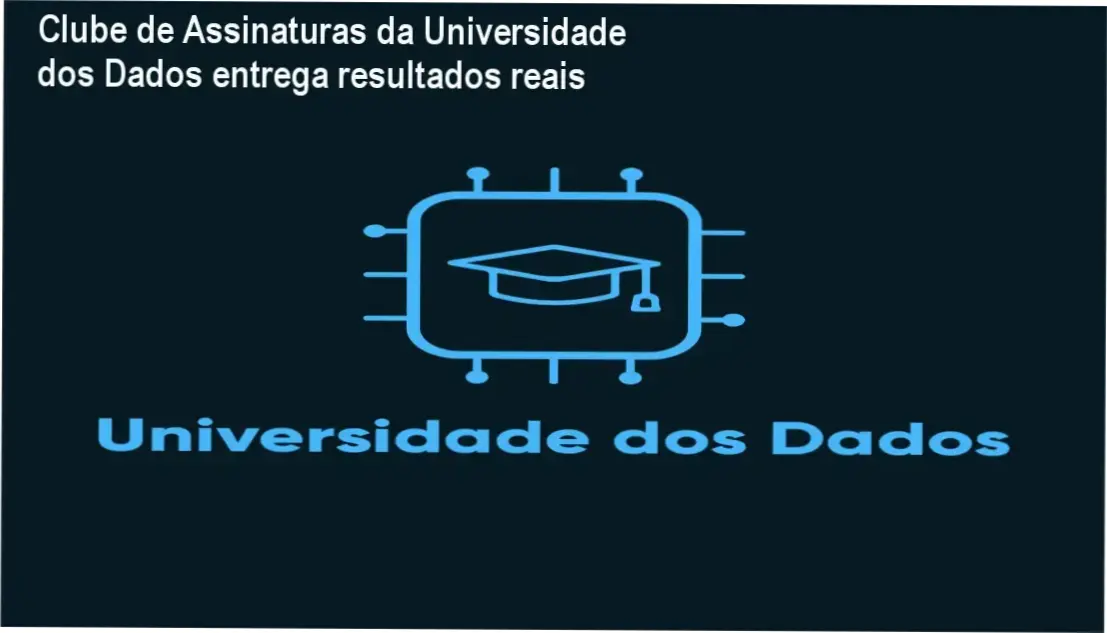 Clube de Assinaturas da Universidade dos Dados por Andre Yukio – ideal para analistas e iniciantes em ciência de dados