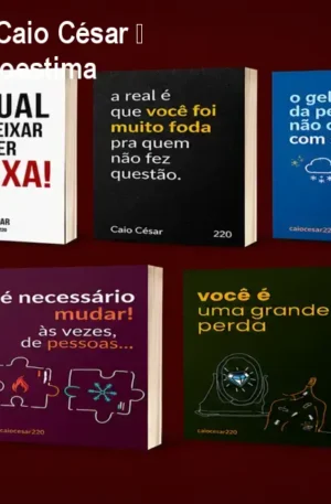 Coleção 9 ebooks de Caio César – Relacionamento e Autoestima