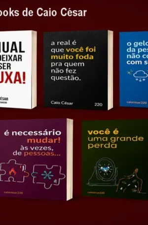 Coleção completa 9 ebooks de Caio César – R$44,90