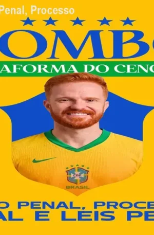Combo 3 em 1 Direito Penal, Processo Penal e Leis Penais