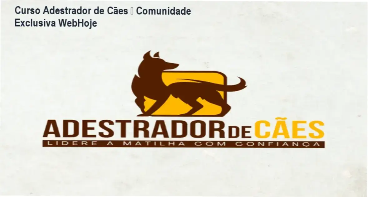 Curso Adestrador de Cães WebHoje – grupo de alunos e networking