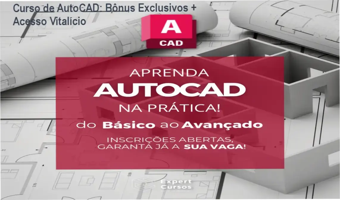 Curso de AutoCAD bônus, brindes e materiais complementares