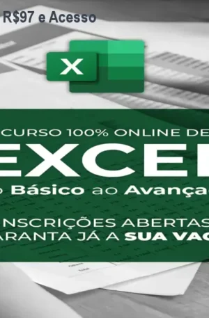 Curso de Excel Expert – R$97 e Acesso Vitalício