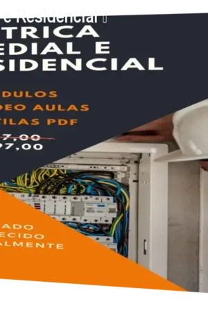 Curso Elétrica Predial e Residencial – R$97 e Certificado