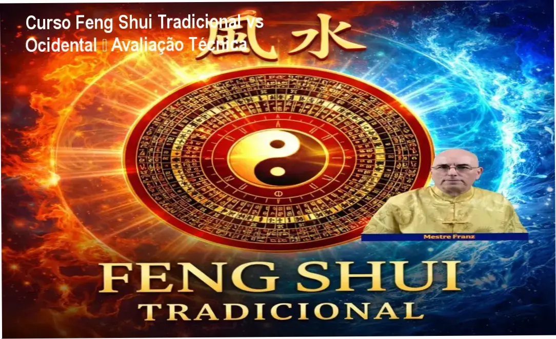 Curso de Feng Shui Tradicional Completo de FranzFengShui comparado a concorrentes ocidentais