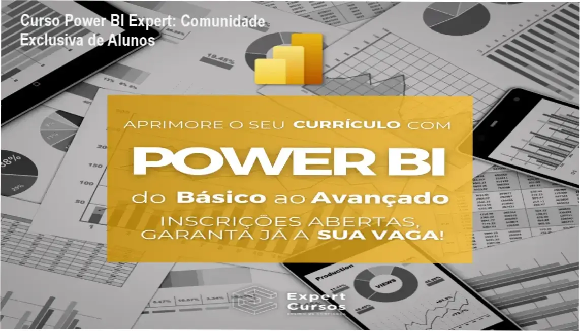 Curso Power BI Expert – comunidade de alunos e networking com Victor