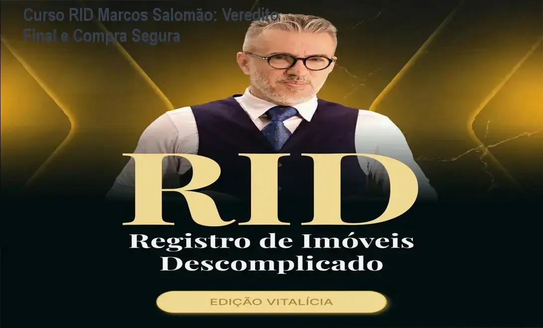 Curso RID Marcos Salomão – conclusão e recomendação de compra