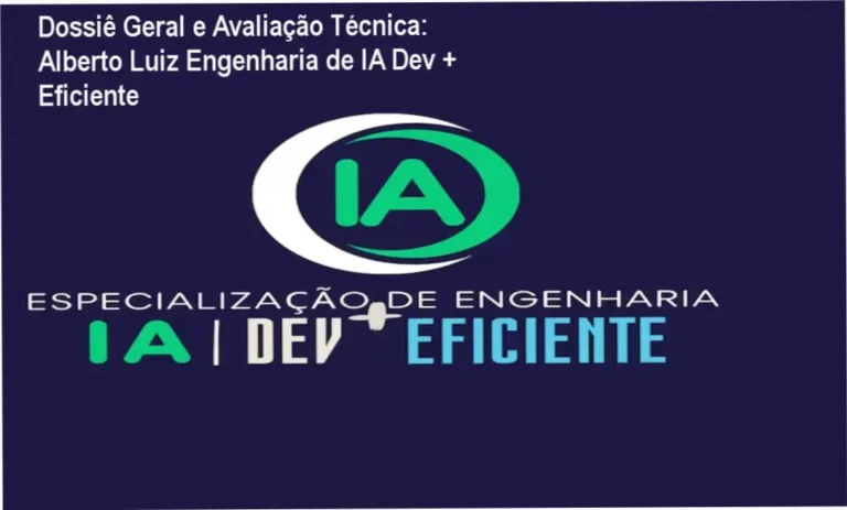 Dossiê Geral e Avaliação Técnica: Alberto Luiz Engenharia de IA Dev + Eficiente 17 Gráfico de desempenho técnico do ecossistema Alberto Luiz Engenharia de IA Dev + Eficiente