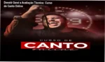 Gráfico de desempenho técnico do ecossistema Curso de Canto Online