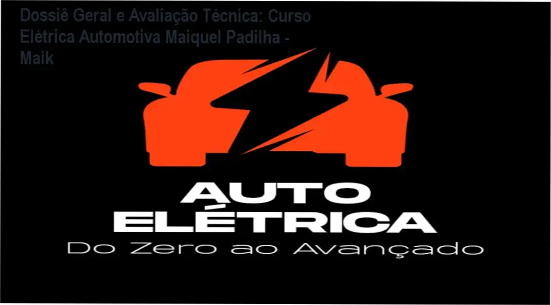 Gráfico de desempenho técnico do ecossistema Curso Elétrica Automotiva Maiquel Padilha - Maik